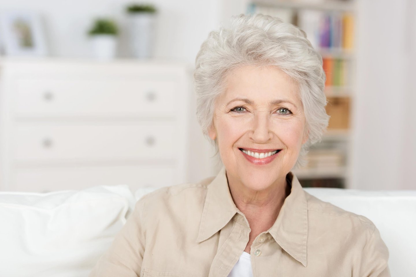 Happy Woman After Getting All-on-4® Dental Implants in Winter Park FL