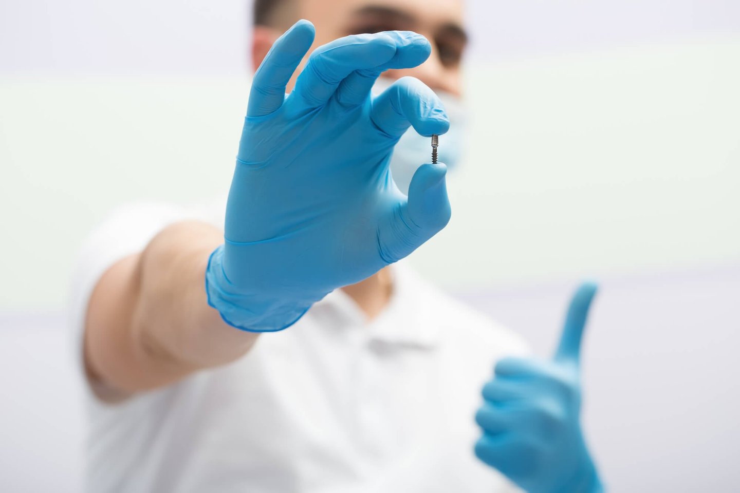 titanium post of dental implants in Winter Park, FL