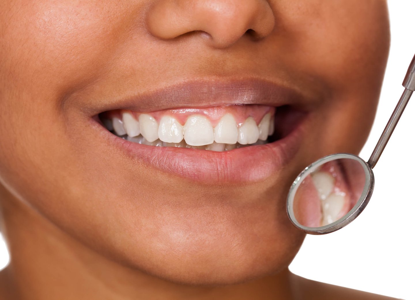 dentist in Winter Park checks patients dental status