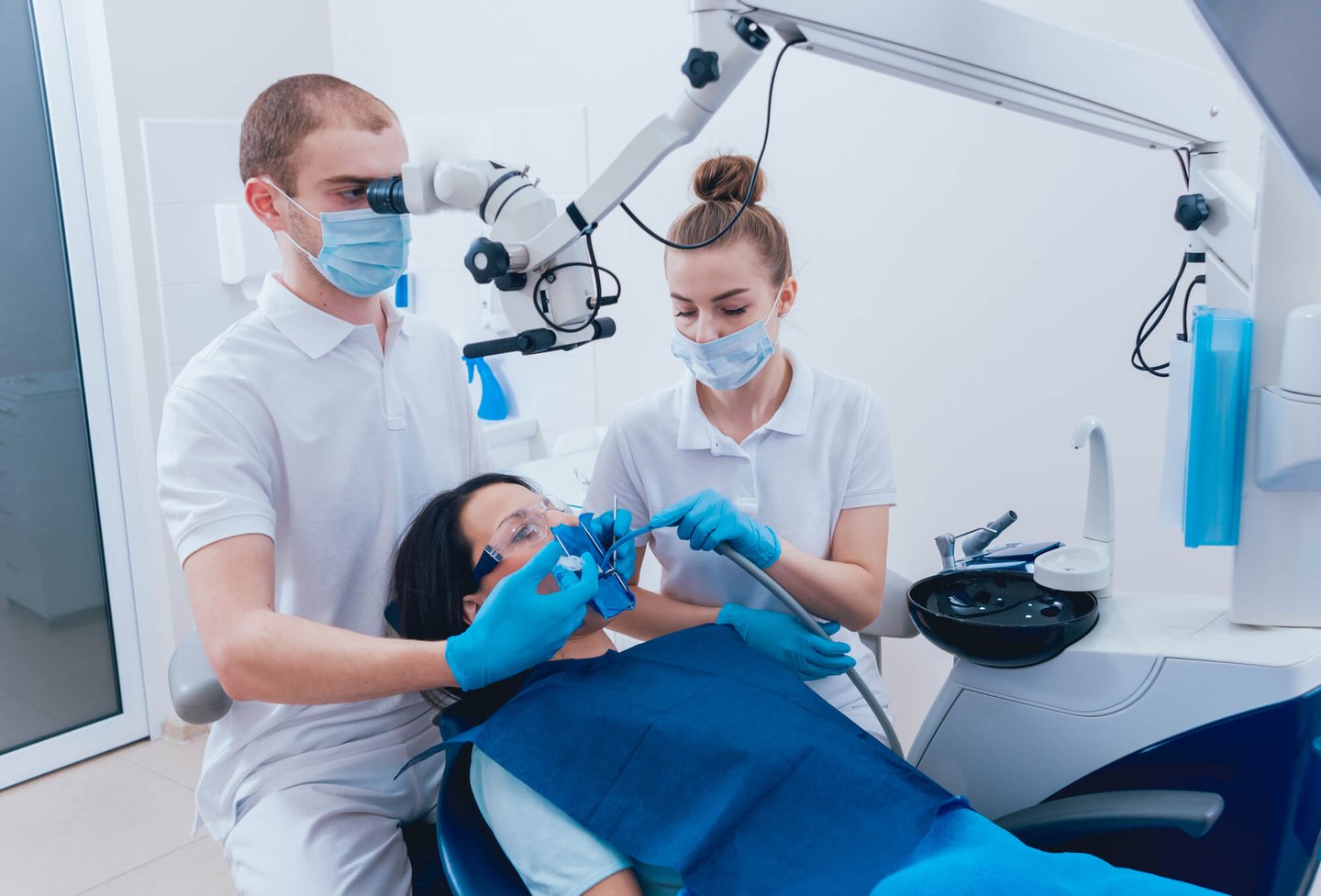 Patient during all-on-4 dental implants Winter Park FL